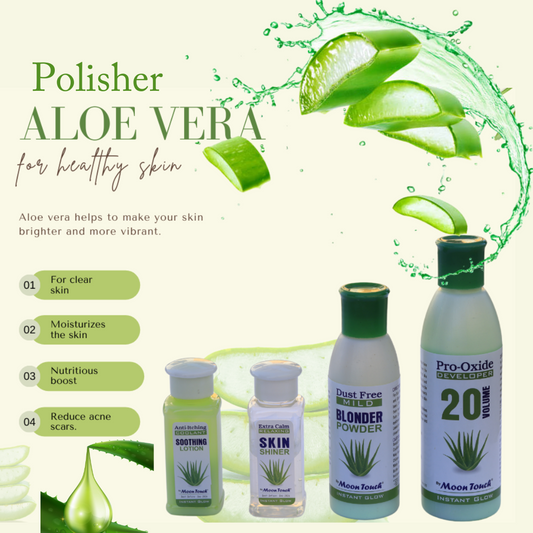 Skin polishers Aloe Vera (4 in 1)